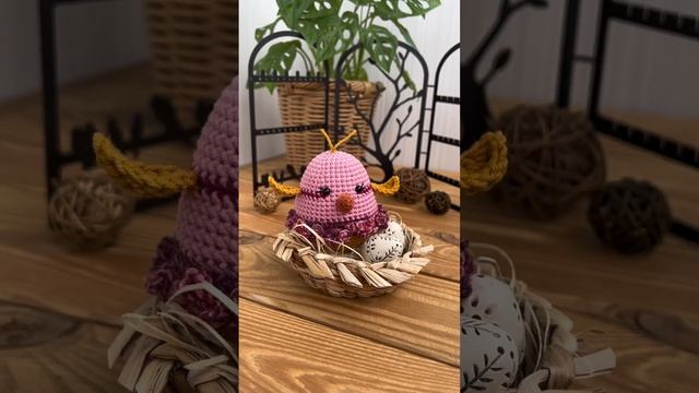 Вязаные игрушки - куклы амигуруми, лис и пингвин #вязание #вязаныеигрушки #амигуруми