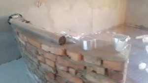 Барная стойка своими руками из кирпича