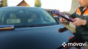 Toyota Venza. Замена дворников.