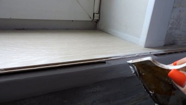 Обновление подоконника ламинатом (часть 1)/ Renovating a sill with a laminate (part 1)