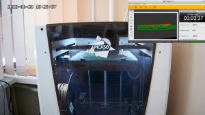 Печать на 3Д принтере элементов модели БПЛА