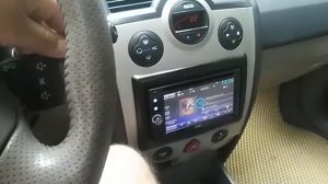 подрулевой переключатель магнитолы Megane 2 подключенный к JVC KW-AVX740