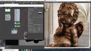 Сложные материалы в V-Ray. Старый металл, царапины, патина.
