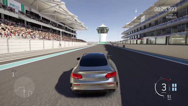 Forza Motorsport 6 - Mobil 1 Car Pack - Mercedes-Benz C63 S Coupé AMG Gameplay