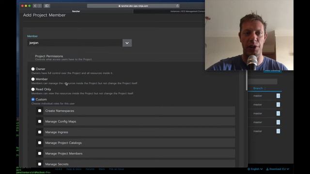 Aprenda a configurar as permissões para os usuários do Rancher e dos clusters kubernetes. смотреть онлайн