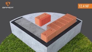 Перевязка углов стен из блока