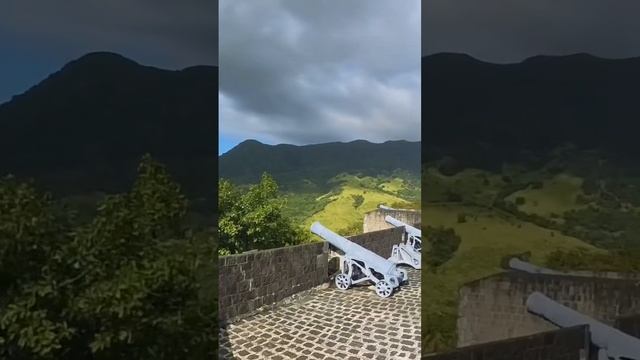 Epic place for a fortress! This is Brimstone Hill Fortress in St. Kitts! #insta360 #stkitts