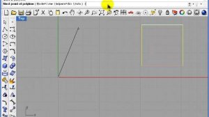 Rhino 4. Абсолютные и относительные координаты, привязки