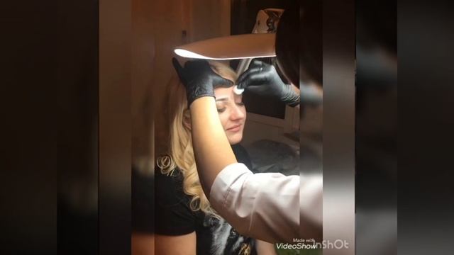 Архитектура и окрашивание бровей !