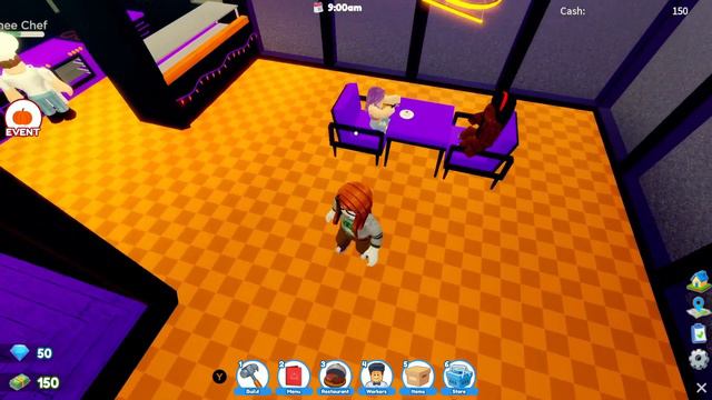 Starting New 🎃 Halloween RESTAURANT | Restaurant Tycoon 2 🎃 ROBLOX | XBOX Gameplay