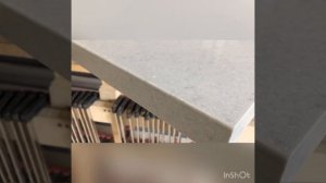 Столешница угловая с подоконником из акрилового камня