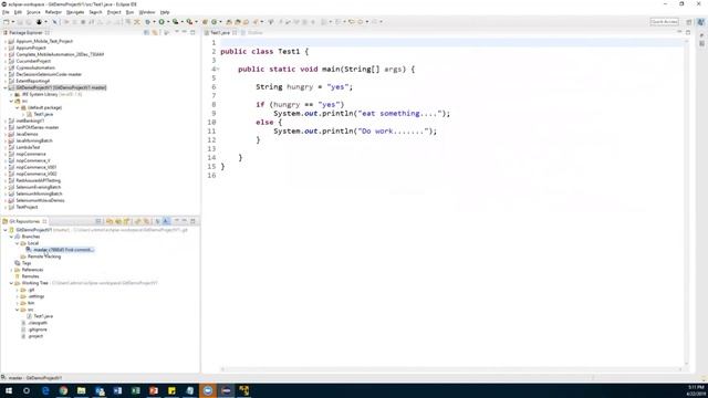 Git Tutorial - Git & GitHub for Automation Testing Branching & Merging