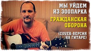 Мы уйдем из зоопарка - Гражданская оборона (cover-версия на гитаре)