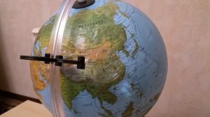 Глобус физико-политический "Uranio" с подсветкой, рельефный 0333UR