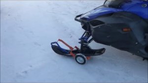 Колёса для лыж снегохода