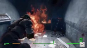 Fallout 4 Gameplay - The First Step kill the raiders in the Corvega Assembly Plant PART 1