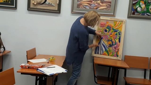 Объемный гобелен по авторской методике Юрия Овсепяна смотреть онлайн