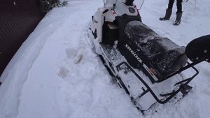 Что не так со снегоходом Stels Мороз? Снегоход, который боится снега как огня!