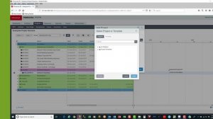 Primavera P6 EPPM Creating a Project From a Template