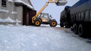 Работа зерновоза