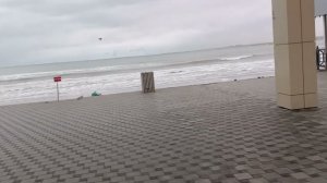 Анапа. Ветер стих море успокаивается. 25 декабря 2023. 9.10 утра.
