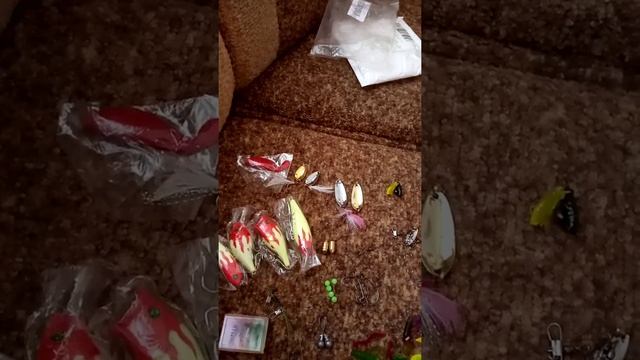 Набор приманок для рыбалки с AliExpress. .