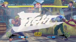 Super Street Fighter IV - Ken Arcade Mode (HARDEST)