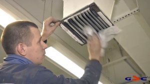 Очистка и дезинфекция вентиляции в ТЦ Ашан