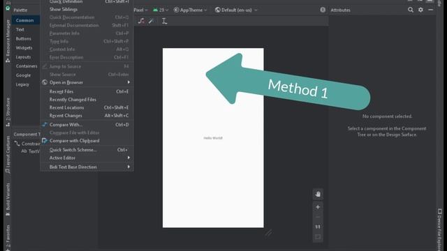 Configure of Android Studio Project Structure-Main Menu-Toolbar-Code-Design-Spliter-Gradle offline