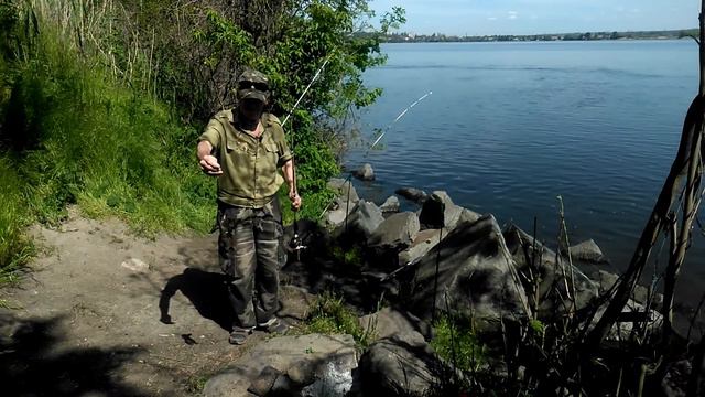 Рыбалка на Днепре. Ловля бычка.