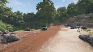 Cars vs Muddy Road - BeamNG DRIVE