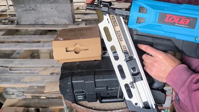 Обзор гвоздезабивного пистолета TOUA GFN3490CH-С смотреть онлайн