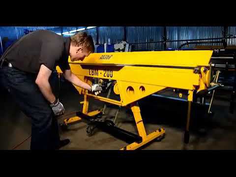 Листогиб ручной MetalMaster серии LBM