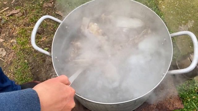 ХИНКАЛ С СУЩЕННЫМ МЯСОМ И КОЛБАСОЙ. ЧАБАНСКИЙ ПОХОДНЫЙ ХИНКАЛ.