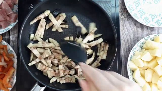 Жаркое из Свинины с Картошкой.  Это Блюдо Для Тех, Кто Любит Вкусно и Сытно Покушать.