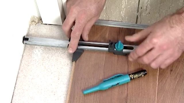 wolfcraft Laminate positioner for measuring the last board in an optimal way (part no. 6922000) смотреть онлайн