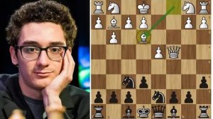 Дебютная БОМБА = быстрый РАЗГРОМ： Ф.Каруана-В.Ананд!! Шахматы.
