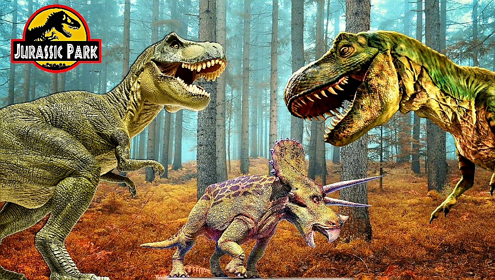 Динопарк - Динозавры Юрского Периода - Как рычат динозавры - Парк "Затерянный мир Динозавров".