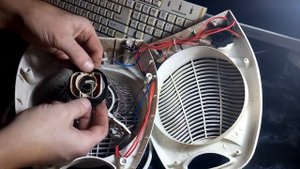 Ремонт тепловентилятора (дуйка) Fan heater repair (duyka)
