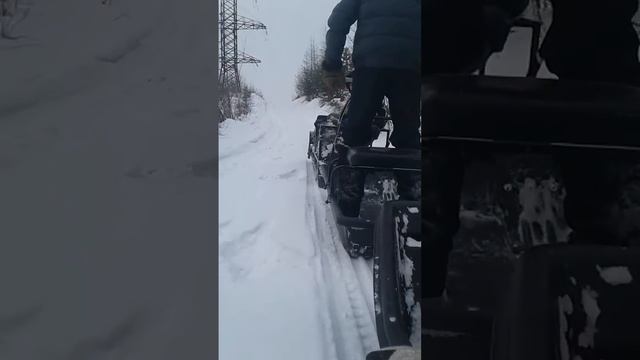 Влог/Прокатились на буране. смотреть онлайн