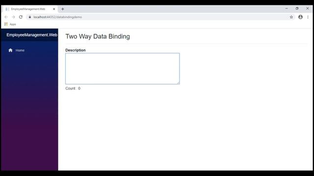 A simple blazor two way data binding example смотреть онлайн