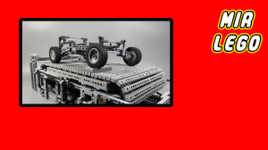 Устройство для испытания подвески автомобиля LEGO