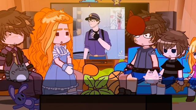 ? afton family react to tiktok •afton family• gacha afton family reacts react to tiktok |FNaF| смотреть онлайн