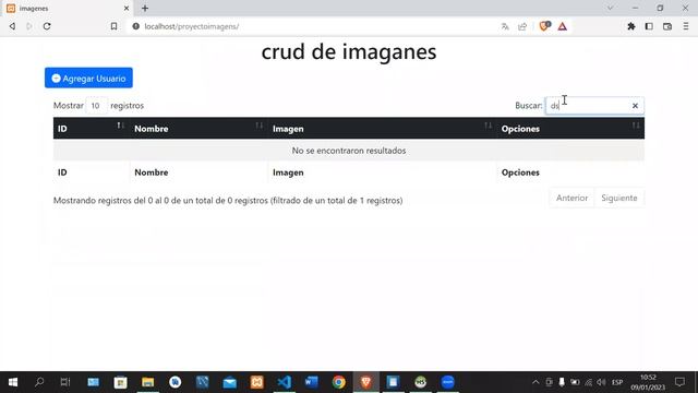 CRUD DE IMAGEN MEDIANTE PHP ,MYSQL ,AJAX Y BOOTSTRAP 5 смотреть онлайн