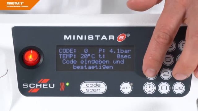 Как установить и запустить аппарат прессования MiniSTAR S | Scheu-Dental (Германия)