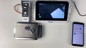 Подключение и осмотр меню умного видеодомофона с WIFI модулем Ps-Link DB10