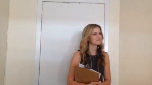 Elizabeth Lail  'The Comeback' audition