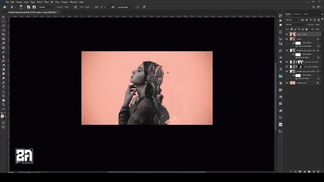 Double Exposure - Photoshop Tutorial By 2AGroup