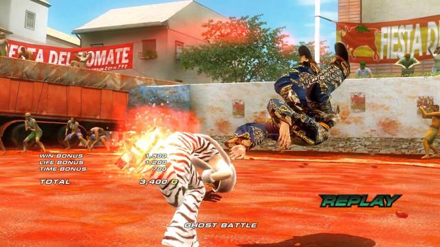 Tekken 6 HD - Anna Williams Zebra Catsuit смотреть онлайн