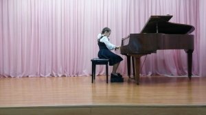 Клод Дебюсси "Маленький негретëнок", Чибисова Екатерина, 10 лет